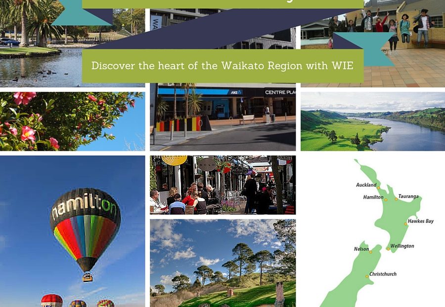 Hamilton and Waikato places connected to WIE student life