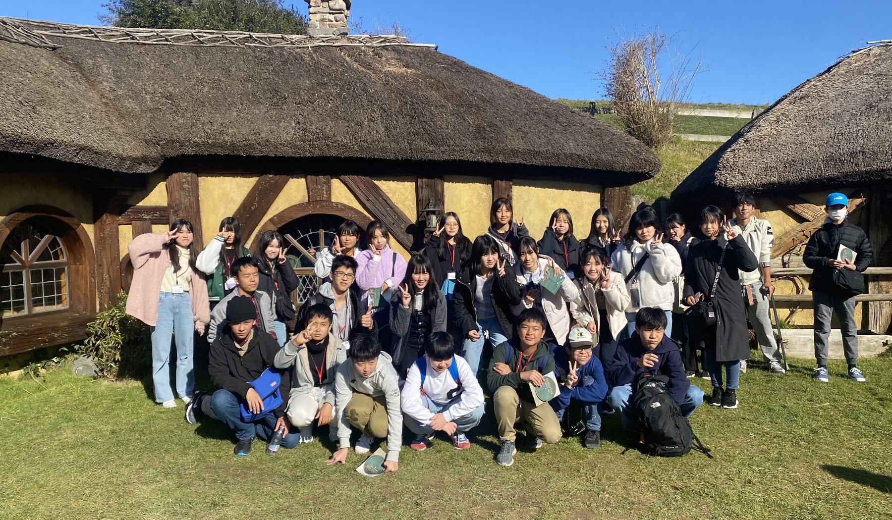 WIE students visiting a Waikato attraction during their New Zealand study experience